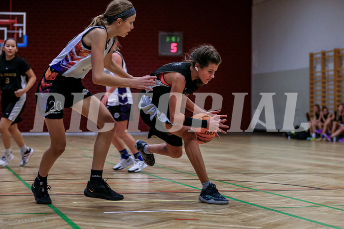 23.11.2024 Österreichischer Basketballverband 2024/25, SLWU14, Vienna United vs. VKL Vikings Swans

