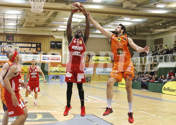 Basketball ABL 2016/17 Grunddurchgang 25.Runde  Fürstenfeld Panthers vs BC Vienna