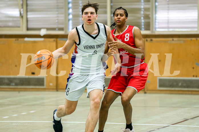 13.04.2025 Österreichischer Basketballverband 2024/25, SLMU19, Vienna United vs. SG Salzkammergut