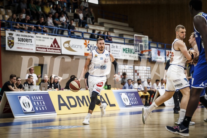 Basketball, ABL 2018/19, Playoff HF Spiel 2, Oberwart Gunners, Gmunden Swans, Hayden Thomas Lescault (11)