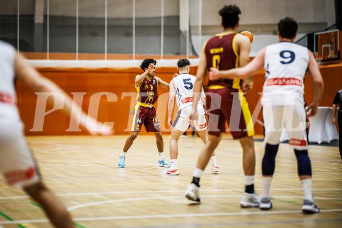 Basketball, Basketball Zweite Liga 2024/25, Grunddurchgang 20.Runde, Vienna Timberwolves, Traiskirchen Lions NexGen, Obinna Ndukwe (2)