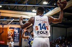 Basketball, ABL 2018/19, Playoff HF Spiel 2, , Gmunden Swans, Christopher Tawiah (14)