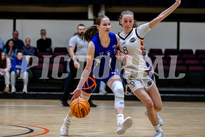 01.03.2025 Österreichischer Basketballverband 2024/25, SLWU19 Vienna United vs. DBB Basketgirls Wels