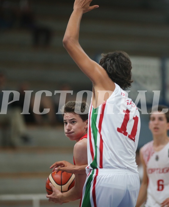Basketball Nationalteam MU16 2015 U16 Team Austria vs. U18 Team Portugal


