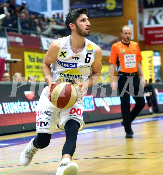 Basketball ABL 2017/18, Grunddurchgang 32.Runde Gmunden Swans vs. Flyers Wels