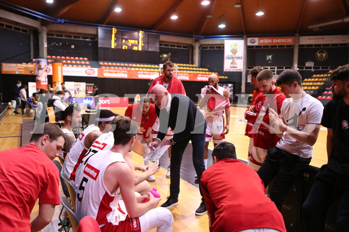 Basketball Superliga 2021/22, 3.Plazierungsrunde BC Vienna vs. Gmunden Swans


