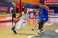 Basketball Superliga 2021/22, Grundduchgang 8.Runde , Kapfenberg Bulls vs. Timberwolves