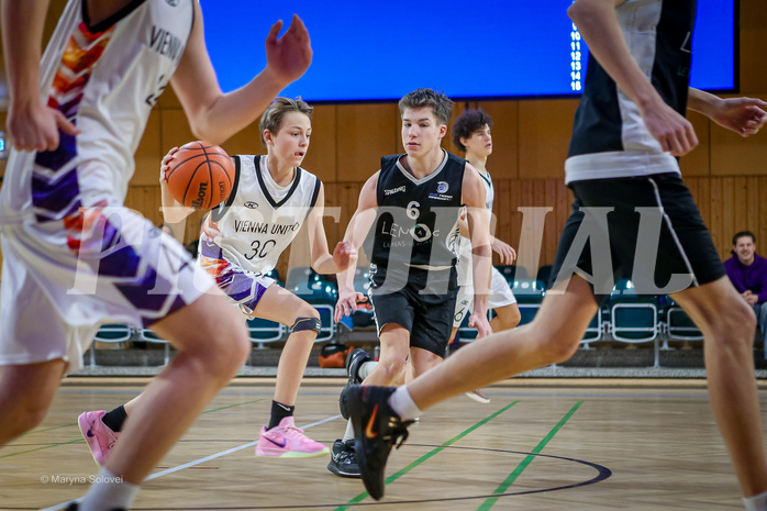 01.02.2025 Österreichischer Basketballverband 2024/25, SLMU16, Post SV Wien vs. BBC Nord Dragonz