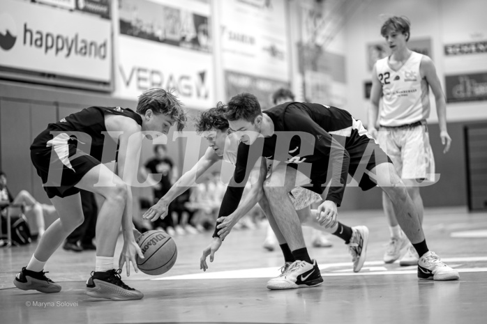 14.12.2024 Österreichischer Basketballverband 2024/25, SLMU16, Basket Dukes vs. Raiders Tirol BLACK

