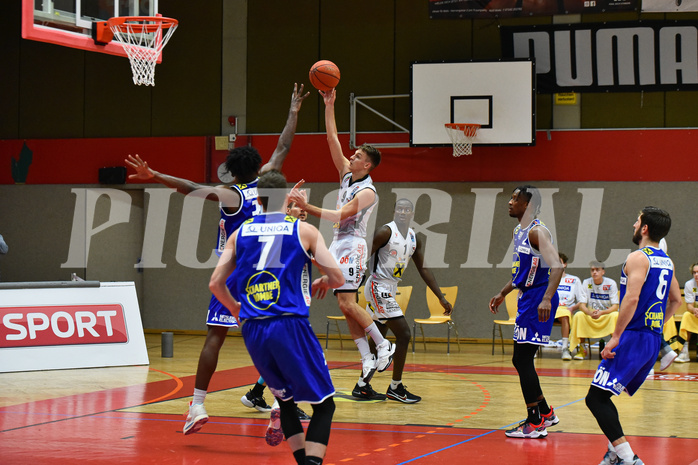 Basketball Superliga 2021/22, Grunddurchgang. 10.Runde Flyers Wels vs. Swans Gmunden