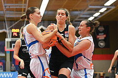 Basketball Superliga 2024/25, Supercup 1.Runde, DBB Wels vs Basket Flames Women,

