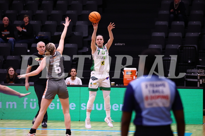 23.03.2024, Graz, Raiffeisen Sportpark, Basketball Damen Superliga 2023/24, Semifinale, Spiel 2, UBI Holding Graz - BK Raiffeisen Duchess Klosterneuburg,  