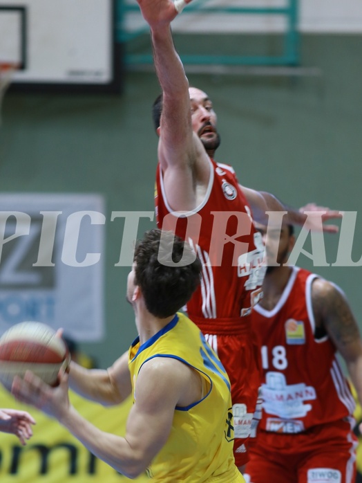 Basketball ABL 2015/16 Grunddurchgang 34.Runde UBSC Graz vs. BC Vienna