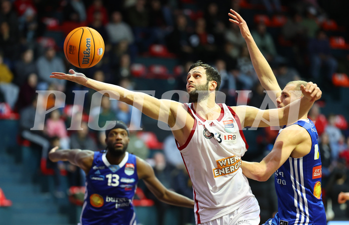 Basketball Superliga 2024/25, Gruunddurchgang 18.Runde BC Vienna vs. Oberwart Gunners


