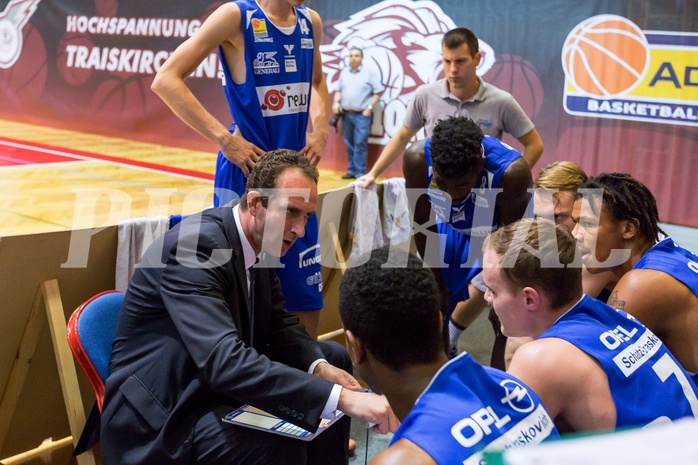 Basketball ABL 2015/16 Grunddurchgang 4.Runde Traiskirchen Lions vs Oberwart Gunners