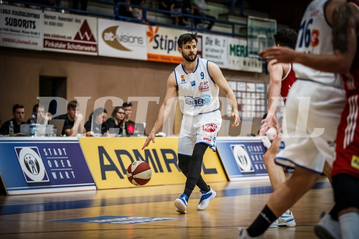 Basketball, ABL 2018/19, Playoff VF Spiel 2, Oberwart Gunners, BC Vienna, Hannes Ochsenhofer (9)