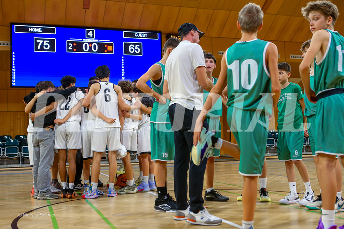 07.12.2024 Österreichischer Basketballverband 2024/25, SLMU14, Basket Flames WAT vs. KOS Celovec

