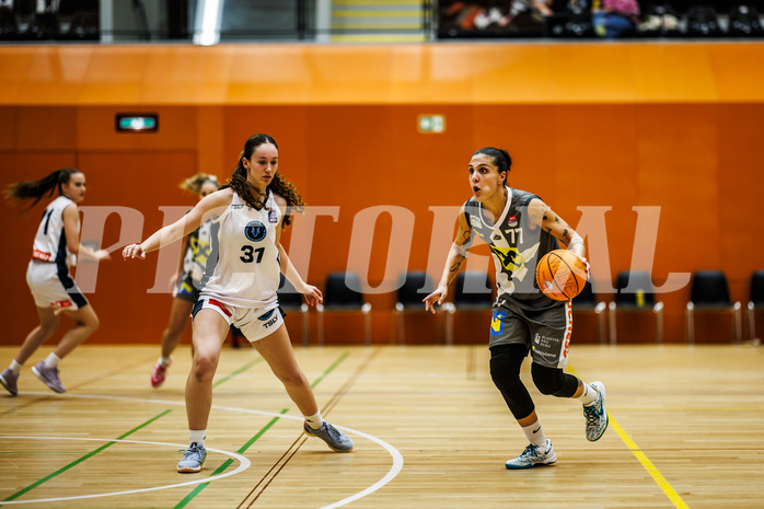 Basketball, Win2Day Basketball Damen Superliga 2024/25, Grunddurchgang 9.Runde, Vienna Timberwolves, Klosterneuburg Duchess, Evangelia Vamvaka (77)