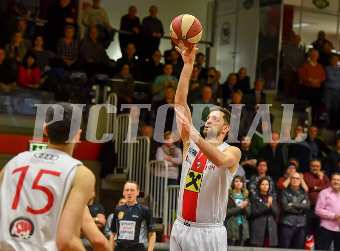 Basketball ABL 2017/18, Grunddurchgang 25.Runde Gmunden Swans vs. Traiskirchen Lions