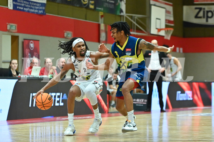 Basketball Superliga 2023/24, 4.Plazierungsrunde,Flyers Wels vs. UBSC Graz