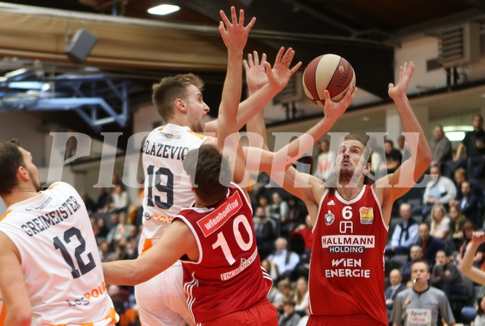 Basketball ABL 2017/18, Grunddurchgang 6.Runde BK Dukes Klosterneuburg vs. BC Vienna



