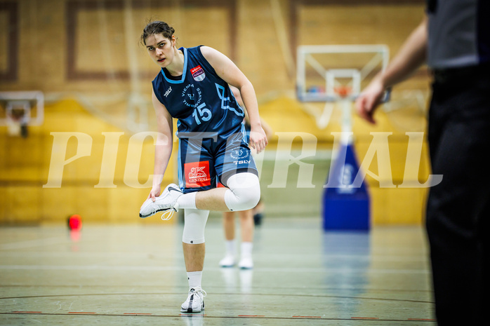 Basketball, Win2Day Basketball Damen Superliga 2023/24, Grunddurchgang 6.Runde, Vienna United, Vienna Timberwolves, Viktoria Trailovic (15)