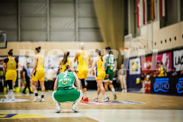 Basketball, Win2Day Basketball Damen Superliga 2023/24, Playoff, Finale Spiel 3, SKN St. Pölten, UBI Graz, Simone Schwarzinger (7)