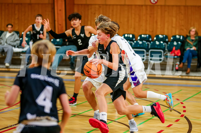01.12.2024 Österreichischer Basketballverband 2024/25, SLMU16, Post SV Wien vs. Swarco Raiders