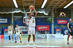 Basketball, Superliga 2023/24, Grunddurchgang 22. Runde, Flyers Wels vs. Vienna Timberwolves,