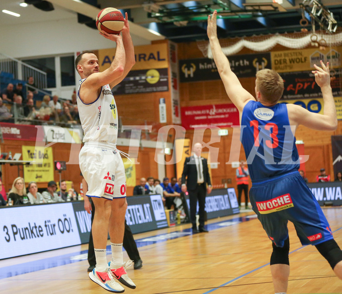 Basketball Superliga 2019/20,  4.Plazierungsrunde Gmunden Swans vs. Kapfenberg Bulls


