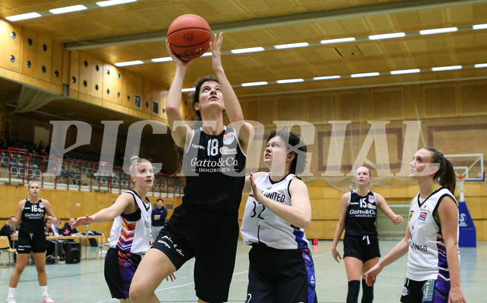 Basketball Damen Superliga 2022/23, Grunddurchgang 6.Runde Vienna United vs. Basket Flames