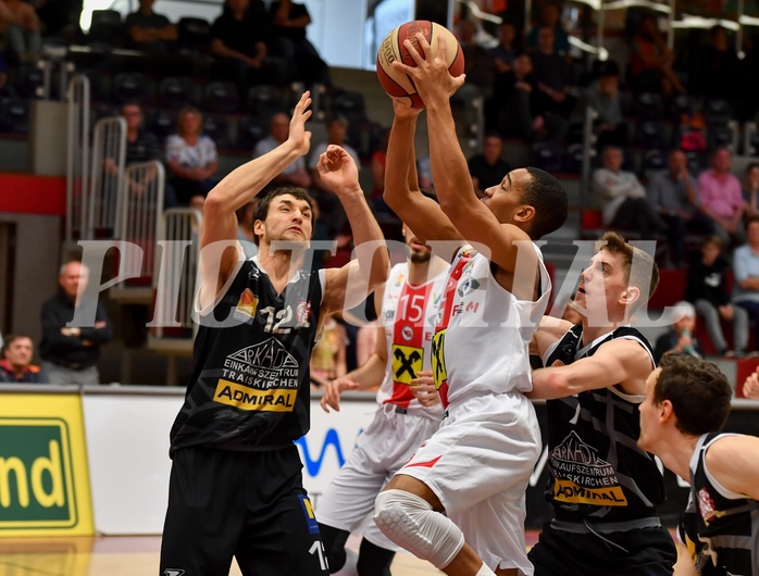 Basketball ABL 2017/18 Grunddurchgang 33. Runde Flyers Wels vs Traiskirchen Lions