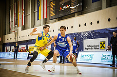 Basketball, bet-at-home Basketball Superliga 2019/20, Viertelfinale 4. Spiel, SKN St. Pölten Basketball, Oberwart Gunners, Jonathan Knessl (12)