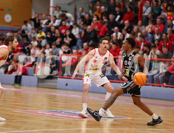 Basketball Superliaga 2024/25, Grunddurchgang 22.Runde Traiskirchen Lions vs. Flyers Wels


