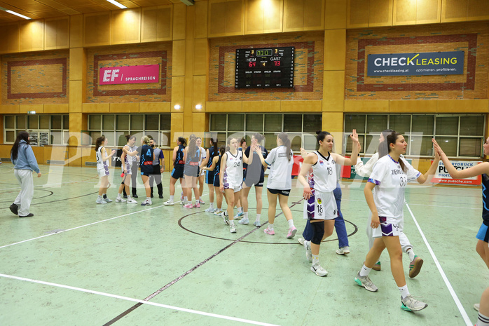 Basketball Damen Superliga 2024/25, Grunddurchgang 6.Runde Vienna United vs. Vienna Timberwolves


