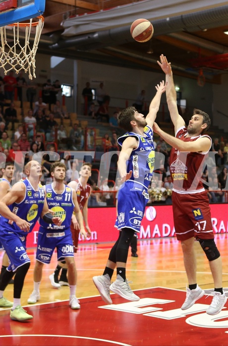 Basketball ABL 2017/18, Grunddurchgang 34.Runde Traiskirchen Lions vs. Gmunden Swans


