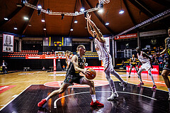 Basketball, Win2Day Superliga 2024/25, Grunddurchgang 17.Runde, BC Vienna, Flyers Wels, Gavrilo Tepic (4)