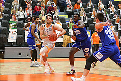 Basketball Superliga 2021/22, 7. Plazierungsrunde Klosterneuburg Dukes vs. Oberwart Gunners


