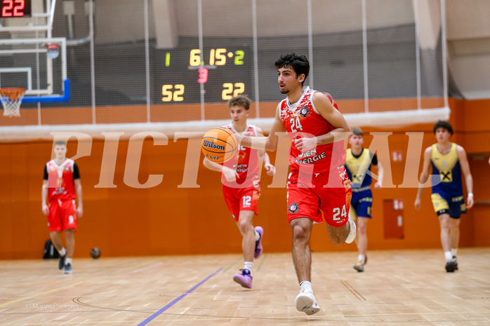 19.01.2025 Österreichischer Basketballverband 2024/25, SLMU19, BC Vienna vs UBSC Gratzer Stahl Graz
