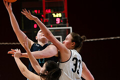 15.02.2025 Österreichischer Basketballverband 2024/25, SLWU19, Basket Flames UNION vs. Vienna Timberwolves