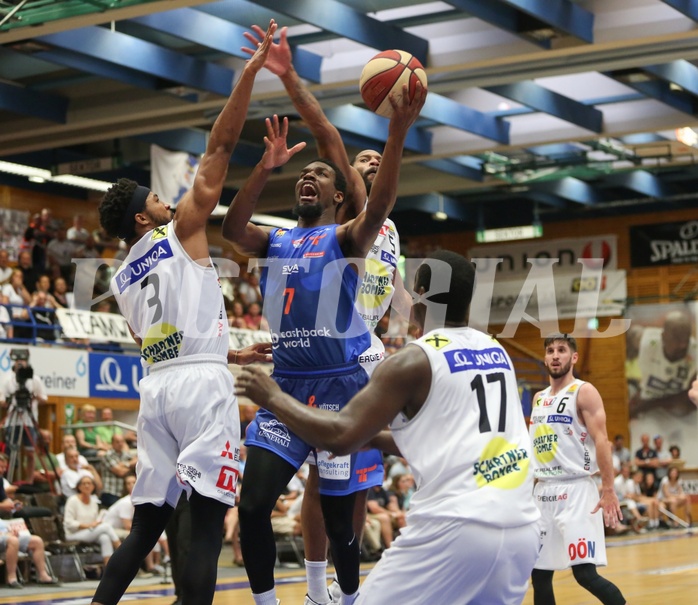 Basketball ABL 2018/19, Playoff Finale Spiel 3 Gmunden Swans vs. Kapfenberg Bulls
Basketball ABL 2018/19, Playoff Finale Spiel 3 Gmunden Swans vs. Kapfenberg Bulls