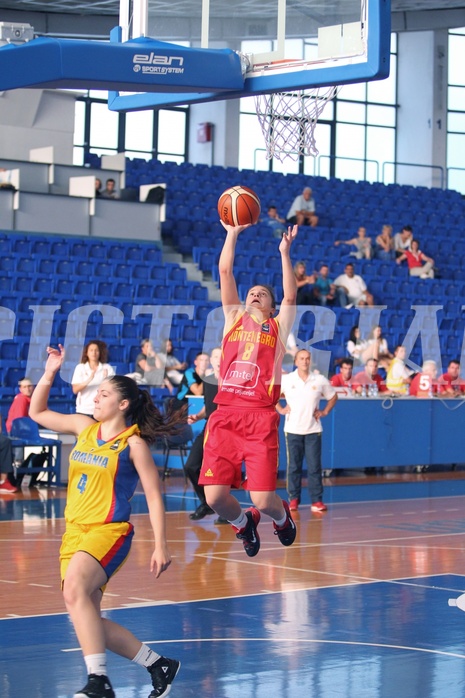 FIBA Europe EC U20 Women Division B Romania vs Montenegro