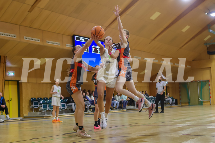20.10.2024 Österreichischer Basketballverband 2024/25, SLWU16, Basket Flames UNION vs. Basket Duchess

