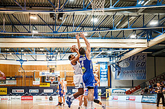 Basketball, Admiral Basketball Superliga 2019/20, Platzierungsrunde 3.Runde, Oberwart Gunners, Gmunden Swans, Lawrence Alexander (6)