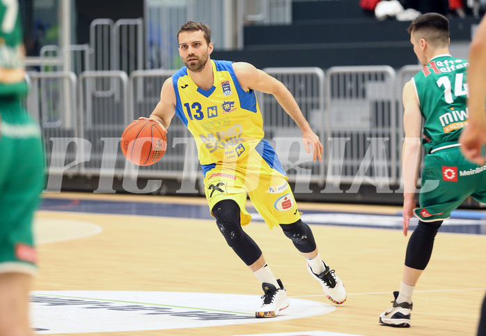 Basketball Superliga 2021/22, 8.Plazierungsrunde SKN St.Pölten vs. Kapfenberg Bulls