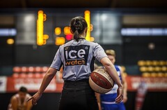 Basketball, ABL 2018/19, Grunddurchgang 30.Runde, BC Vienna, Oberwart Gunners, SR Silvia Rath