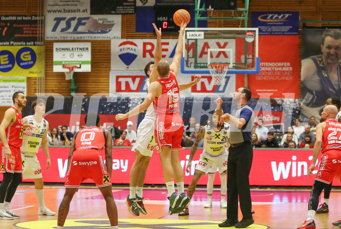 Basketball Superliga 2024/25, Grunddurchgang 20.Runde Gmunden Swans vs. Flyers Wels


