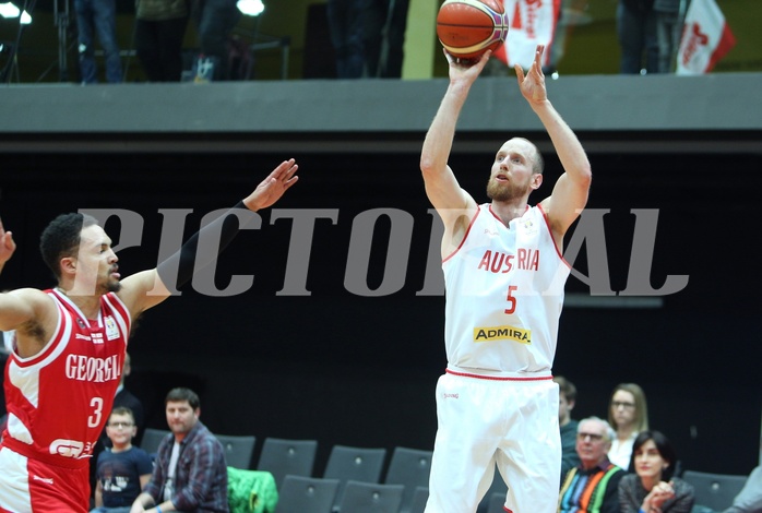 Basketball FIBA Basketball World Cup 2019 European Qualifiers,  First Round Austria vs. Georgia


