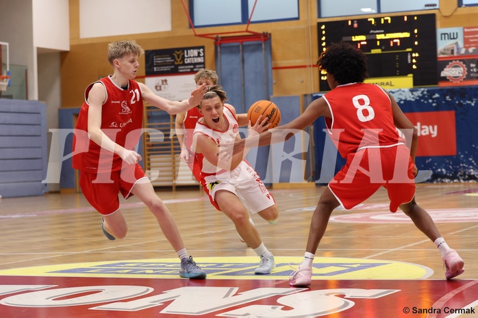Basketball Superliga 2024/25, SLMU19 Traiskirchen Lions Academy vs. SG Salzkammergut


