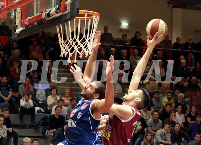 Basketball ABL 2015/16 Grunddurchgang 21.Runde Traiskirchen Lions vs. Kapfenberg Bulls